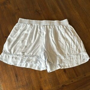 Anthropologie powder, blue lounge / sleep shorts modal medium
